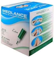 MEDLANCE plus Extra Sicherheitslanzetten 21 G