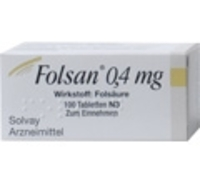 FOLSAN 0,4 mg Tabletten