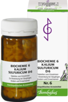 BIOCHEMIE 6 Kalium sulfuricum D 6 Tabletten