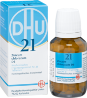 BIOCHEMIE DHU 21 Zincum chloratum D 6 Tabletten