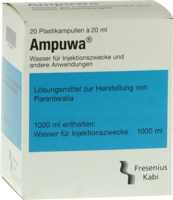 AMPUWA Plastikampullen Injektions-/Infusionslsg.