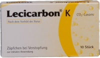 LECICARBON K CO2 Laxans Kindersuppositorien