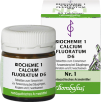 BIOCHEMIE 1 Calcium fluoratum D 6 Tabletten