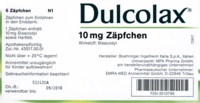 DULCOLAX 10 mg Zäpfchen