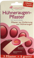 CARNATION Hühneraugen-Pflaster 5+5