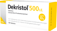 DEKRISTOL 500 I.E. Tabletten