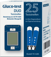 GLUCO TEST DUO Teststreifen