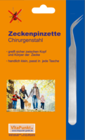 ZECKENPINZETTE Chirurgenstahl