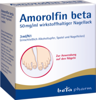 AMOROLFIN beta 50 mg/ml wirkstoffhalt.Nagellack