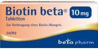 BIOTIN BETA 10 mg Tabletten